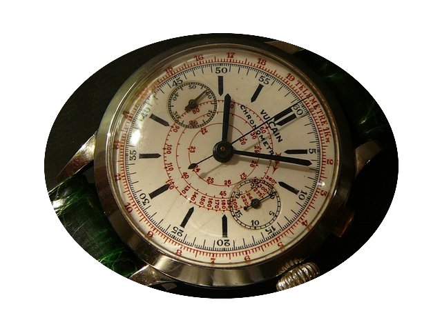 Vulcain Chronograph Chronometer Valjoux ...