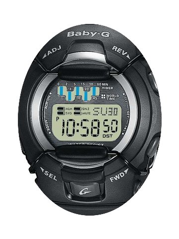 Casio BG-1001-1VER Baby-G Damen 41mm 20A...