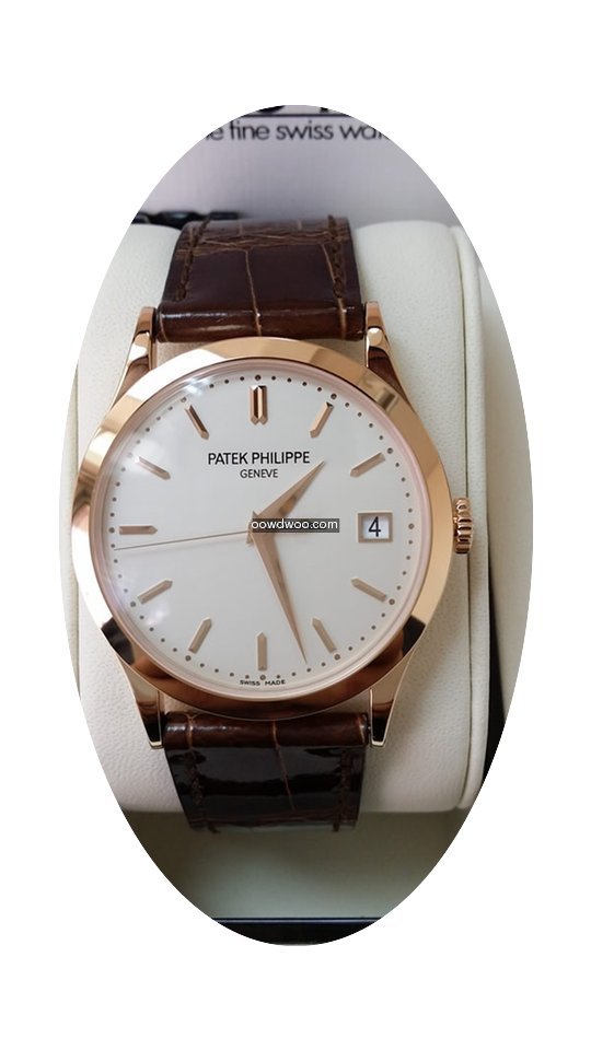 Patek Philippe 5296R Men Calatrava 18K R...