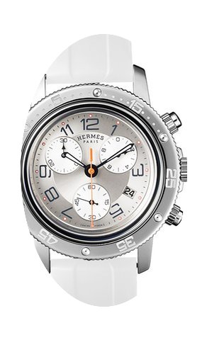Hermès Clipper Chrono Quartz GM 36mm Mi...