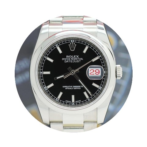 Rolex Datejust Stahl Ref:116200 von 2007...