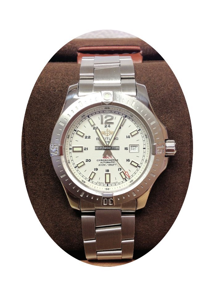 Breitling Colt Automatic A17388 - Box & ...