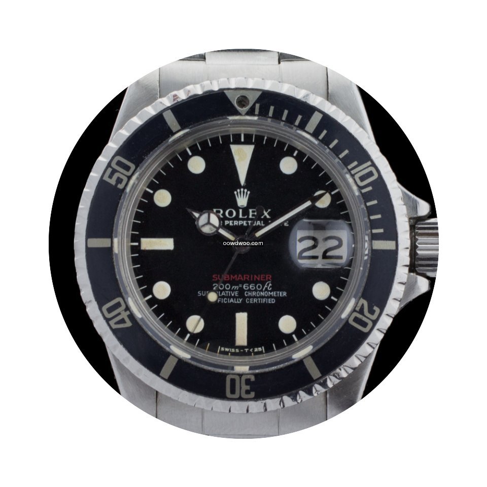 Rolex Submariner Red 