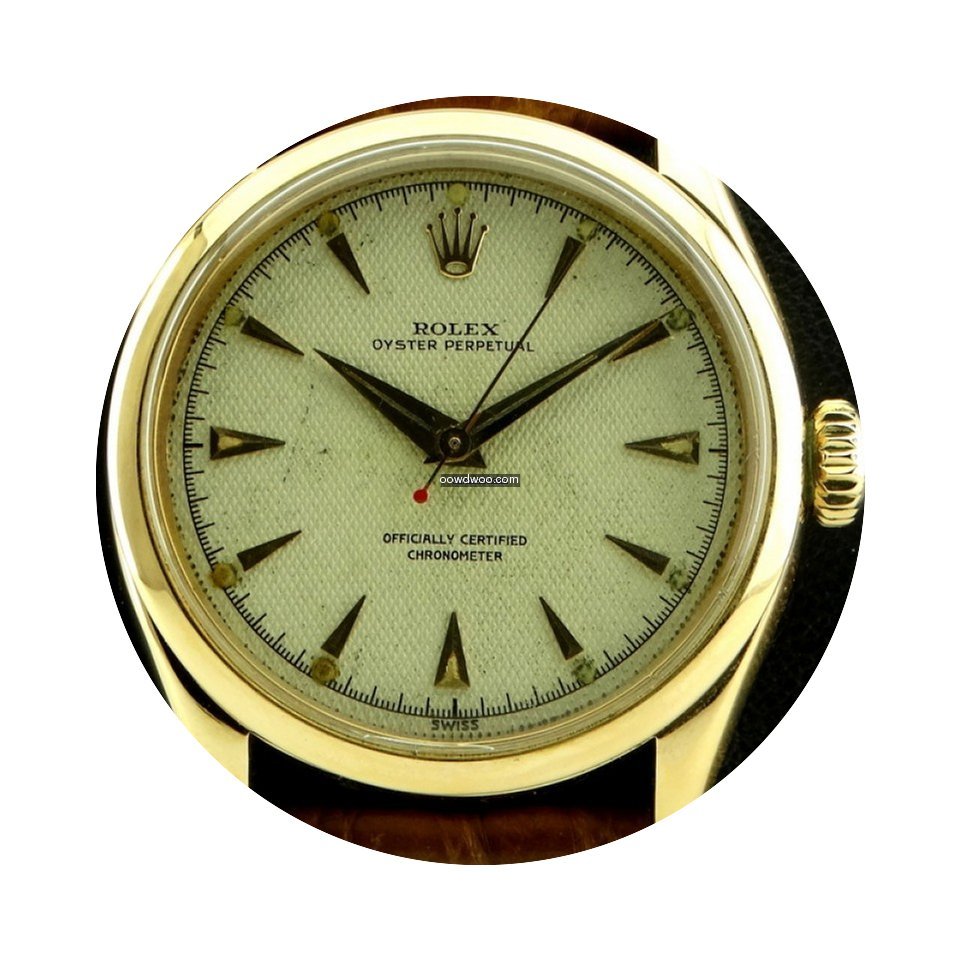 Rolex | Oyster perpetual 18kt rose gold,...
