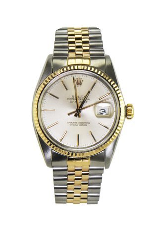 Rolex DateJust/2-Tone Yellow Gold and St...