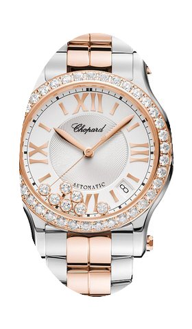 Chopard Happy Sport Silver Guilloche Dia...
