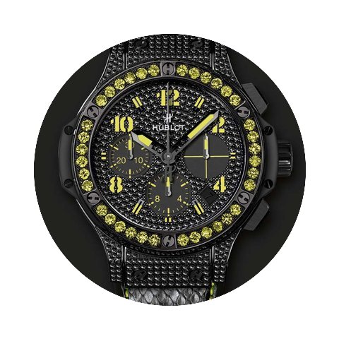 Hublot [NEW RARE] Big Bang Black Fluo Ye...