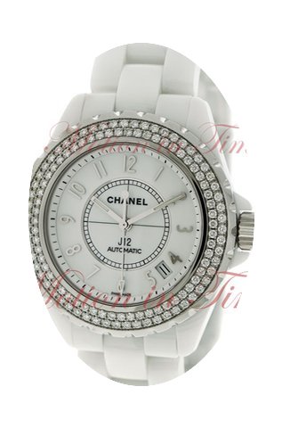 Chanel J12 38mm Automatic, White Dial, D...