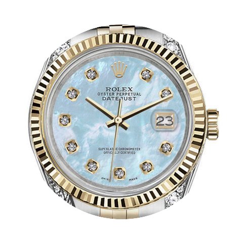 Rolex Men's Rolex 36mm Datejust 2tone Ba...