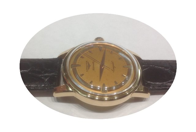 Longines Conquest vintage automatic yell...