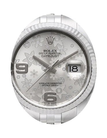 Rolex Datejust 36 116234-SLVFFJ Silver F...