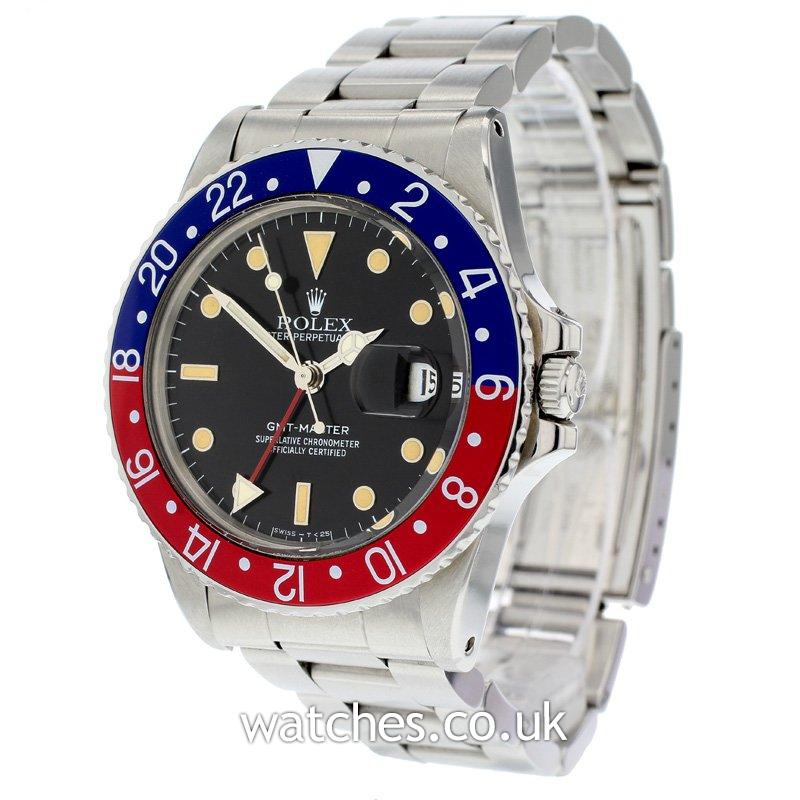 Rolex Vintage GMT Master Watch - 16750 -...