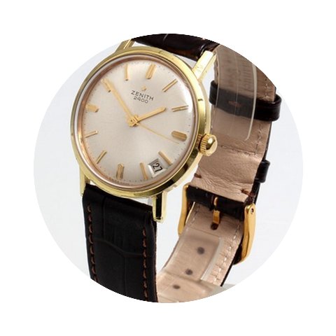 Zenith 2400 - antike Luxus Herrenuhr von...