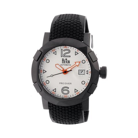 Tudor Reign White Patterned Dial Steel B...