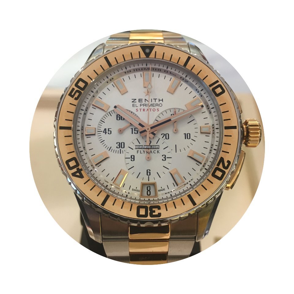 Zenith El Primero Stratos Flyback Mens W...