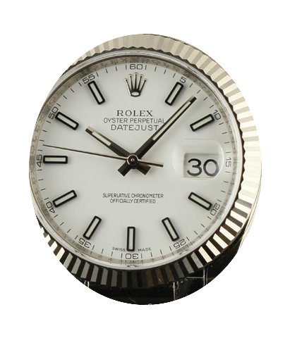 Rolex New Datejust 36mm 116139 White Gol...