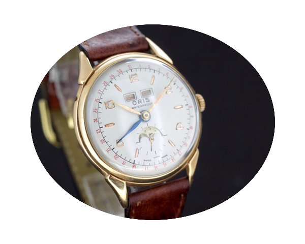 Oris Orts Handaufzug White Dial Triple D...
