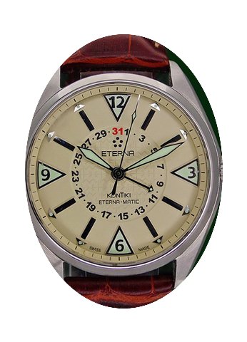 Eterna Kontiki Eterna Matic 42mm Four Ha...