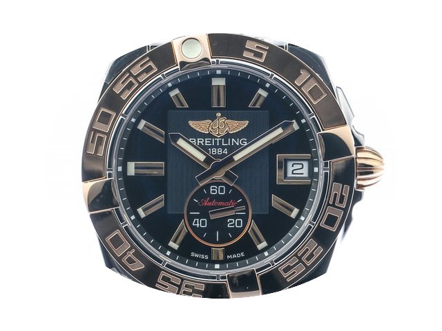 Breitling Galactic Stahl Roségold Autom...