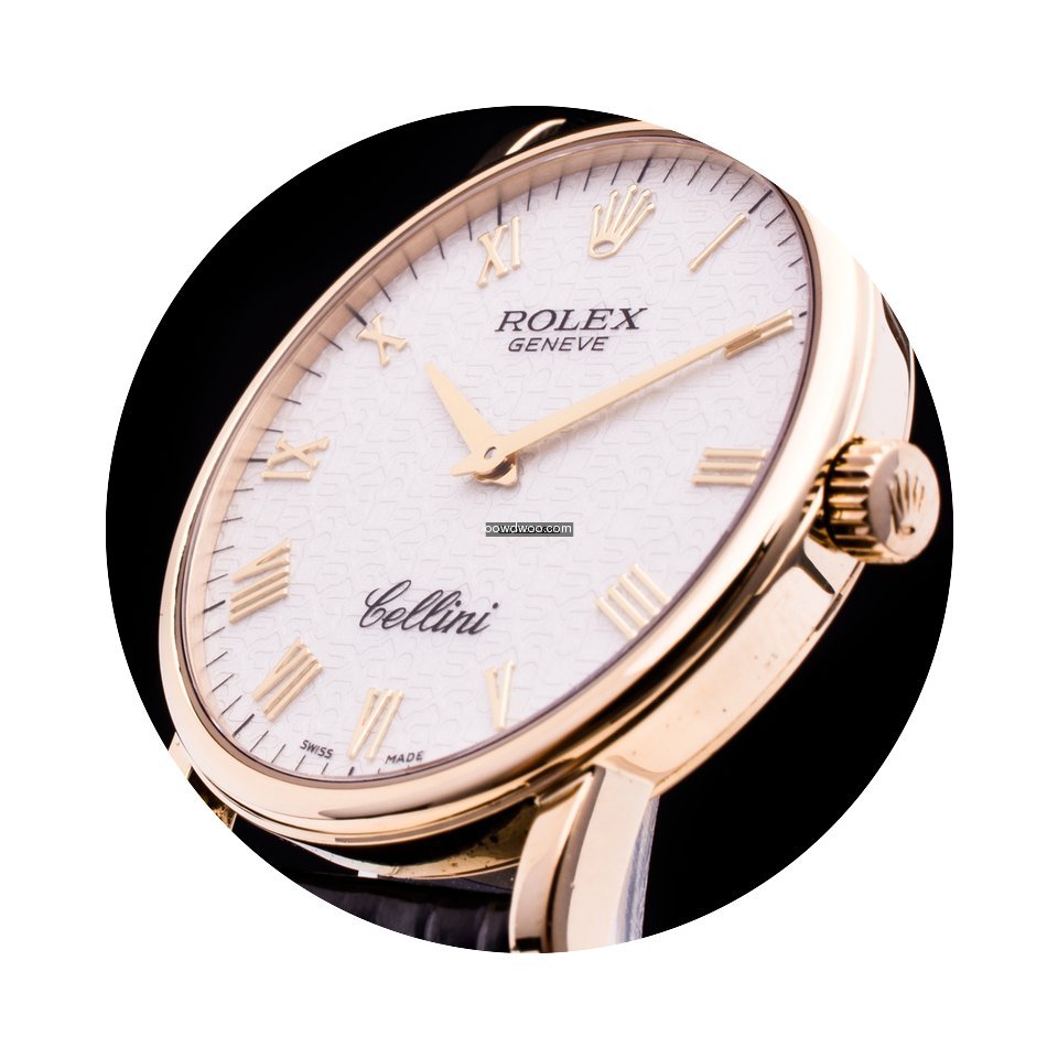 Rolex Cellini 18K Gold Hochfeine Handauf...