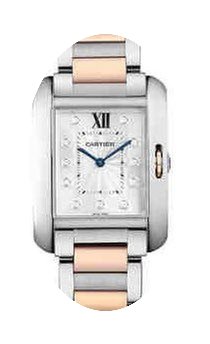 Cartier Tank Anglais Medium Mens Quartz ...