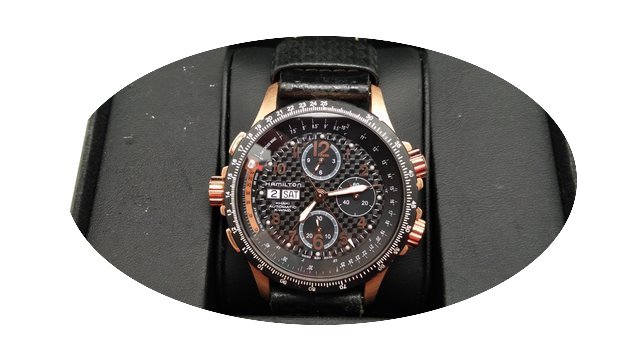 Hamilton x-wind gold automatic...