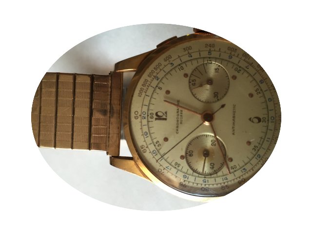 Chronographe Suisse Cie montre Vintage O...