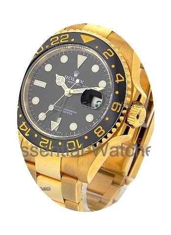 Rolex Used GMT Master II in Yellow Gold ...