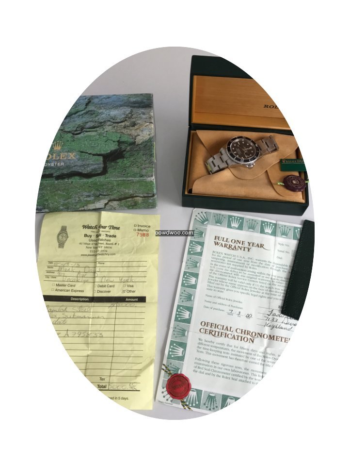 Rolex Submariner Date Full-Set aus 2000...