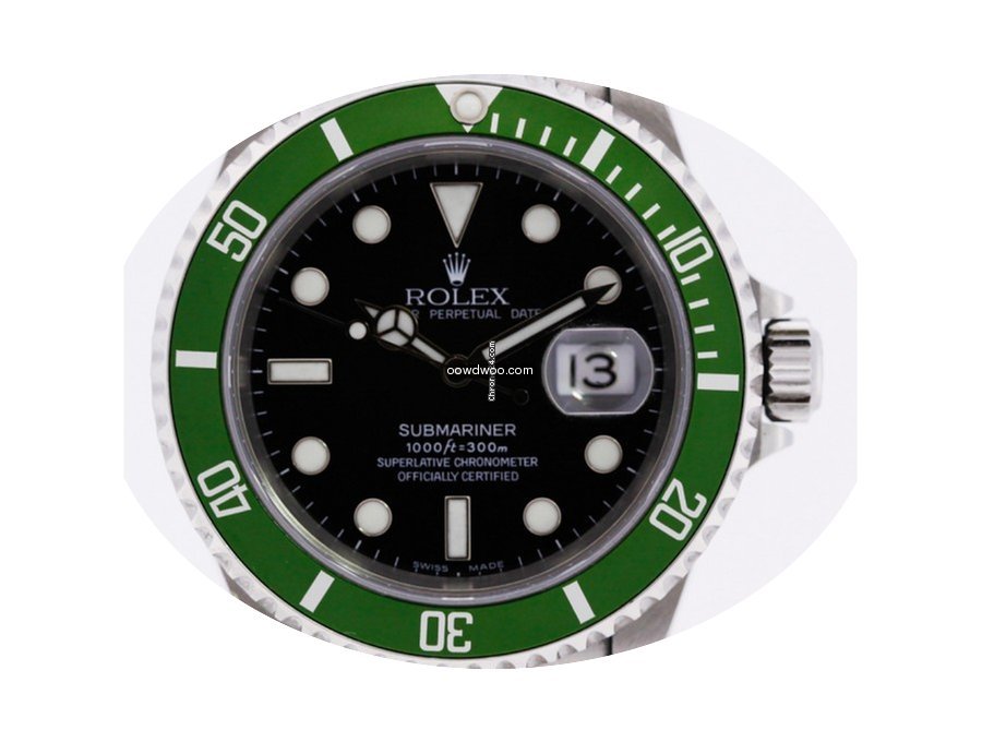 Rolex Submariner 16610LV Fat Four 50Anni...