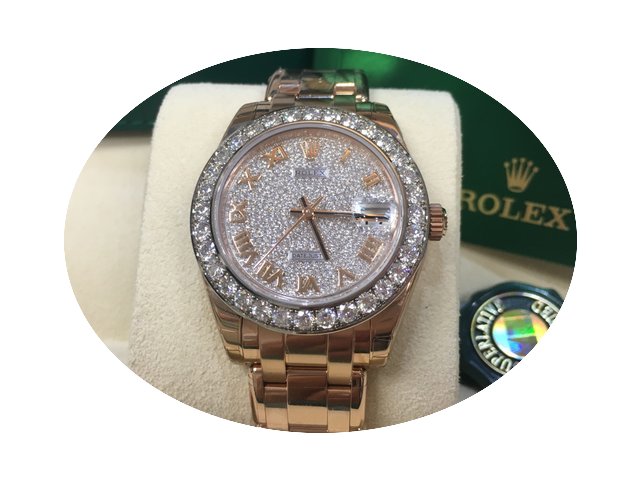 Rolex 81285 31mm Oyster Perpetual Pearlm...