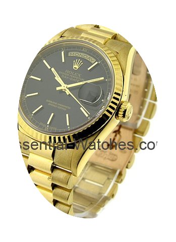 Rolex Used Men's Yellow Gold Double Quic...