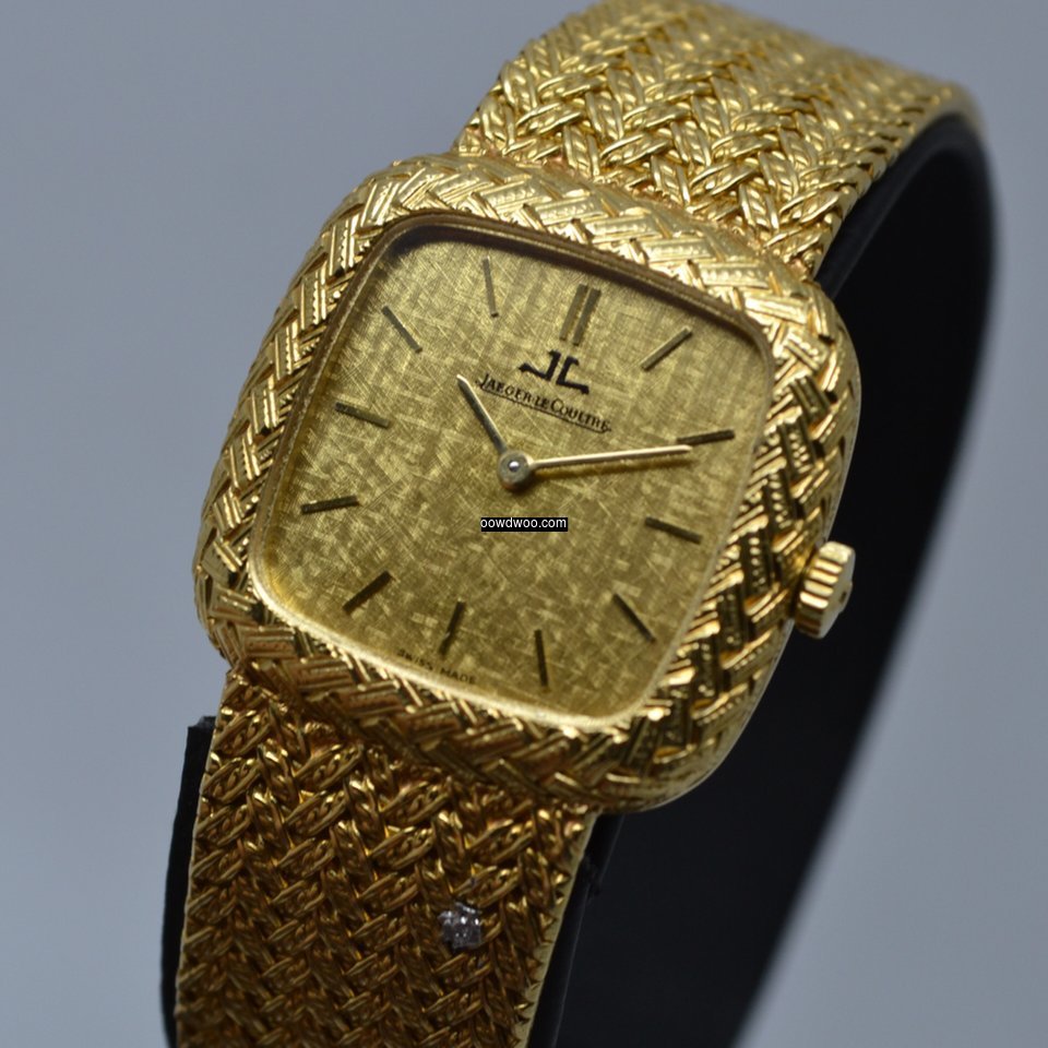 Jaeger-LeCoultre De Luxe 18K Gold Manual...