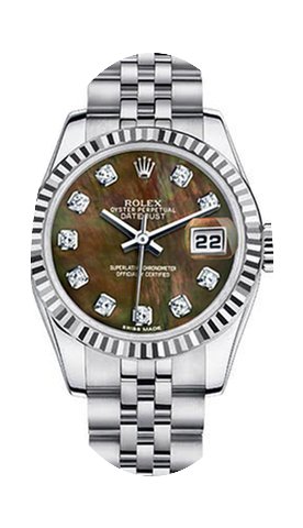 Rolex Women's New Style Steel Datejust w...