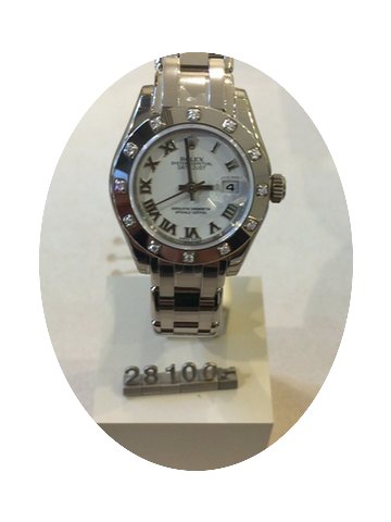 Rolex Date Just Pearlmaster MwSt ausweib...