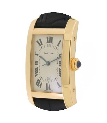 Cartier Tank Americaine In Oro Giallo 18...