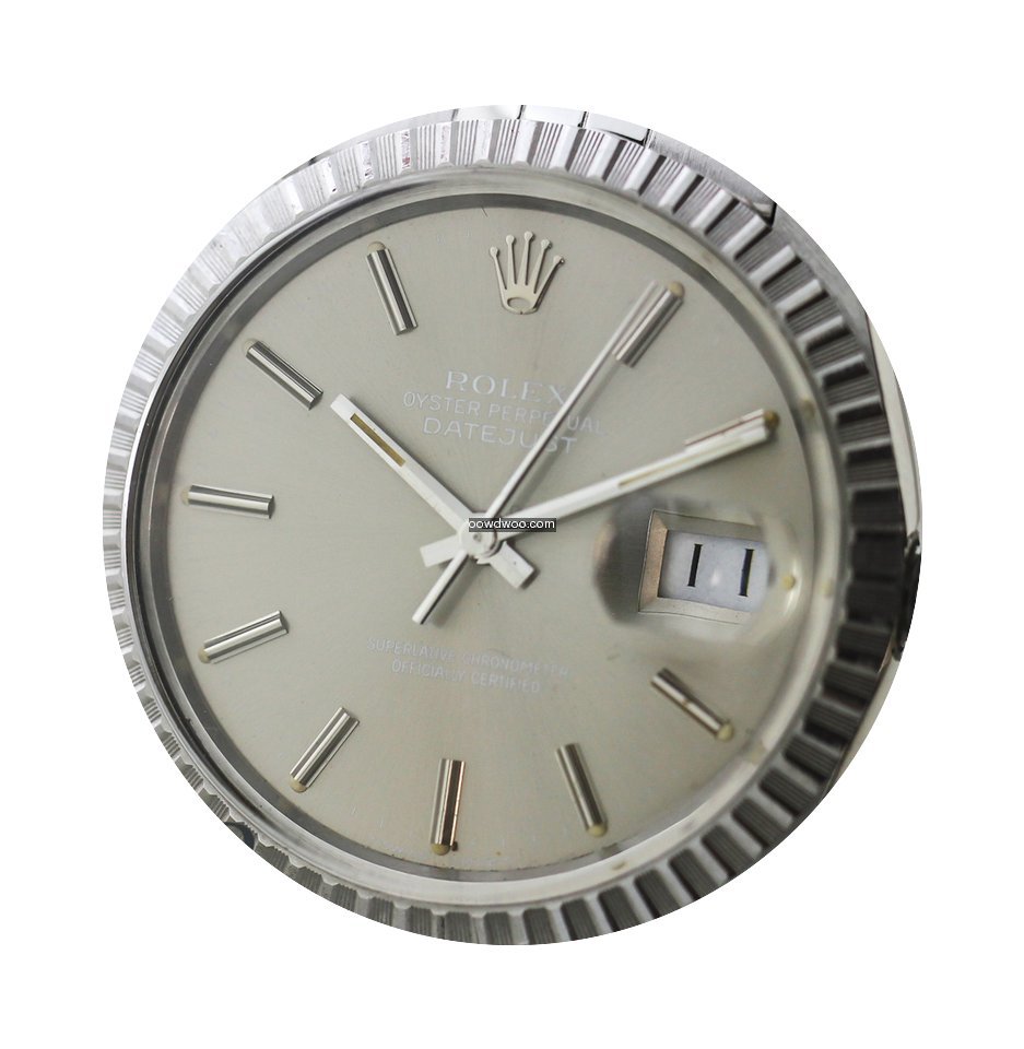 Rolex Datejust Grey Dial Fullset Ref: 16...