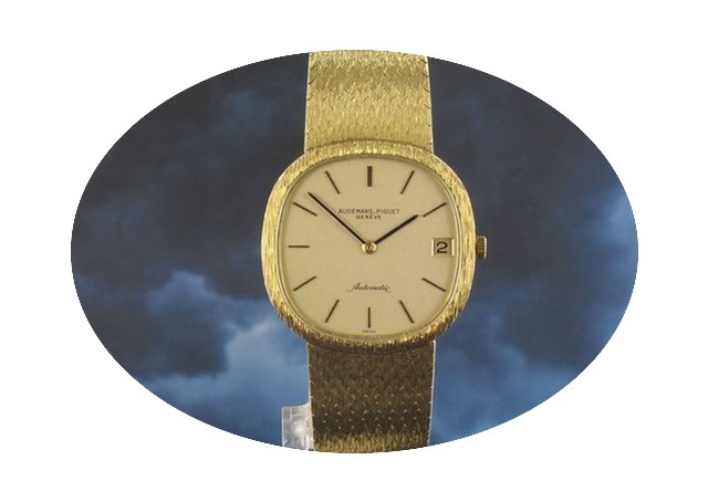 Audemars Piguet Cushion case auto calend...