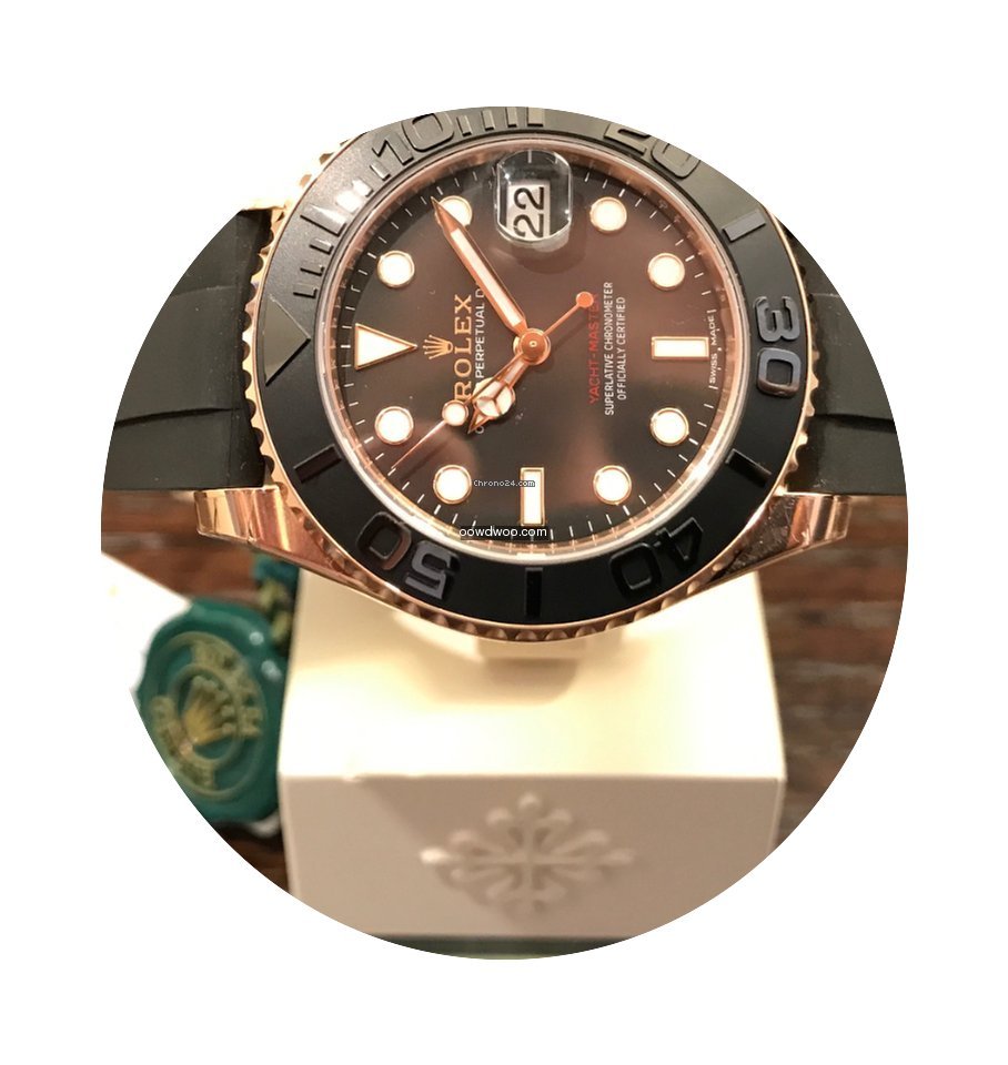 Rolex Yacht Master 37mm Rosegold 268655...