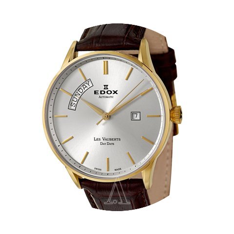 Edox Men's Les Vauberts Day Date Automat...