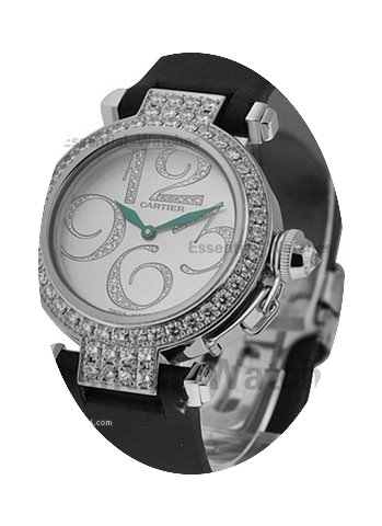 Cartier Pasha 32mm with Diamond Bezel...