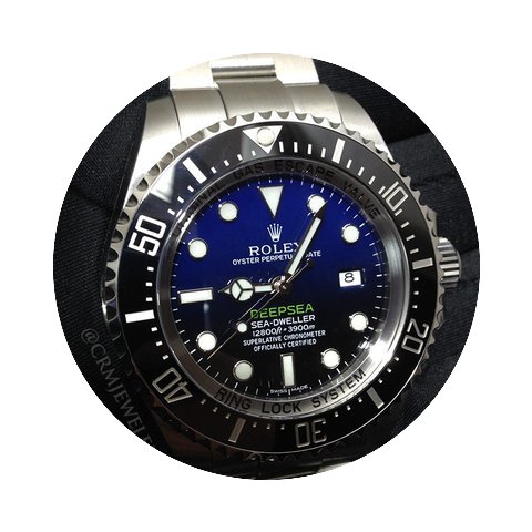 Rolex Deepsea Stainless Black and Blue...