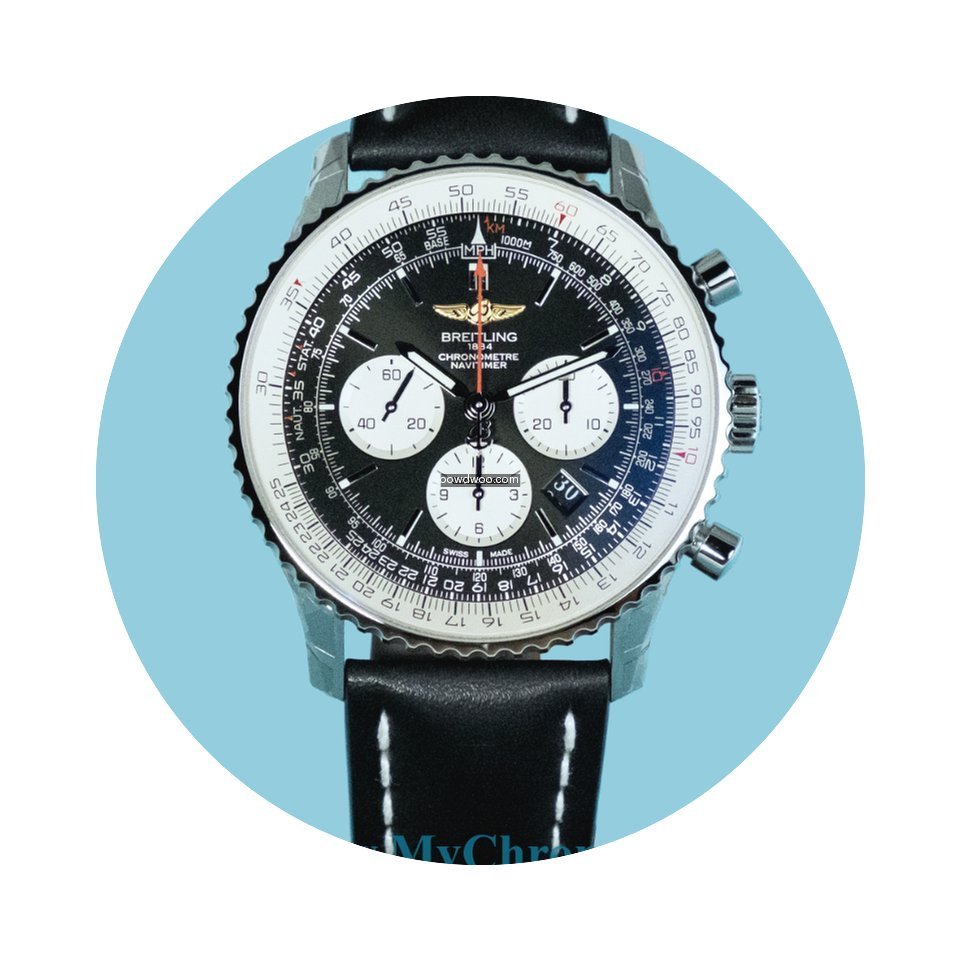Breitling Navitimer 01 46mm Index schwar...