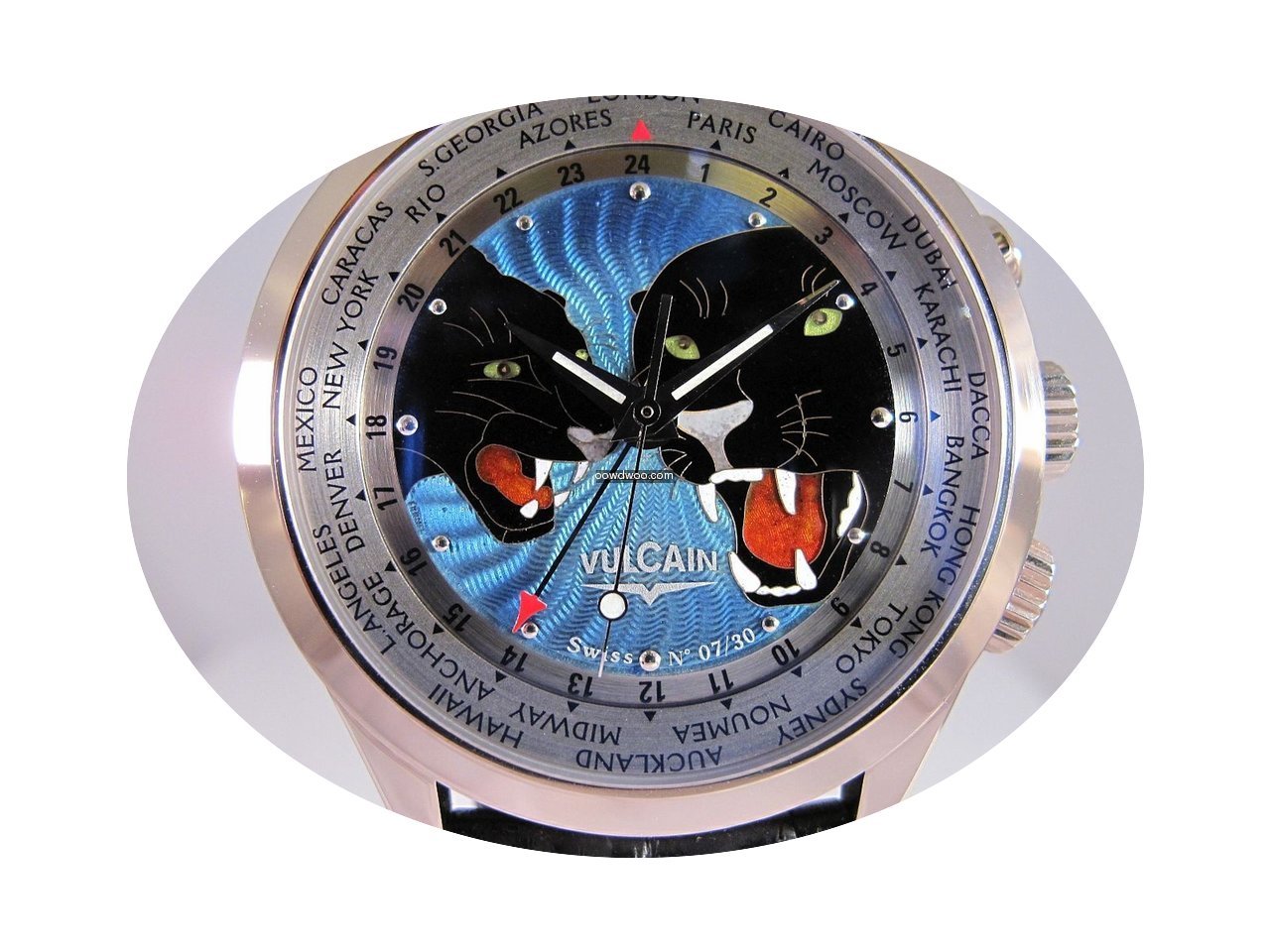 Vulcain Cloisonne The Panthers Limited E...