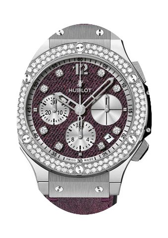 Hublot Big Bang Purple Jeans Diamonds...