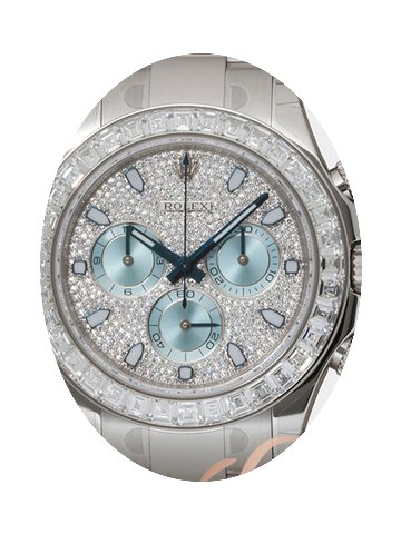 Rolex Daytona Diamond Baguette Diamond B...