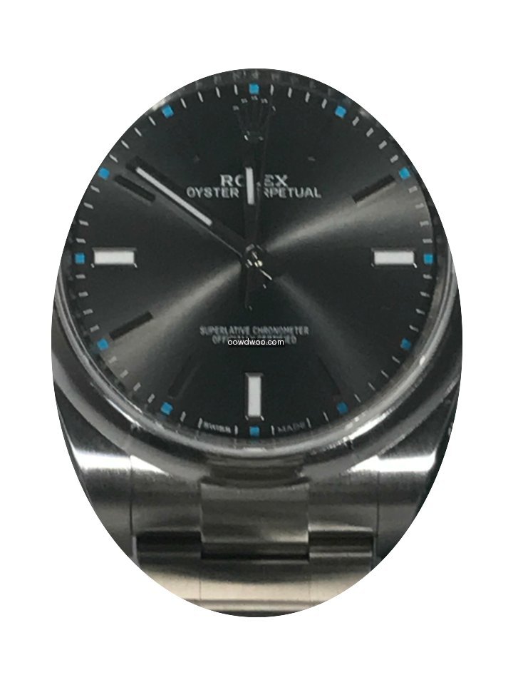 Rolex Oyster Perpetual Dark Rhodium...