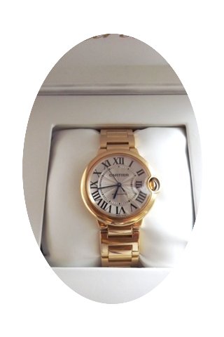 Cartier Pre Owned Ballon Bleu Yellow Gol...