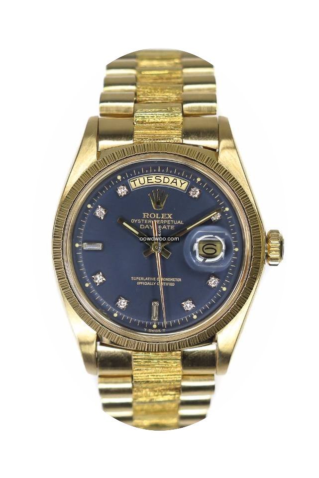 Rolex Day-Date 1807 Blue Diamond dial...