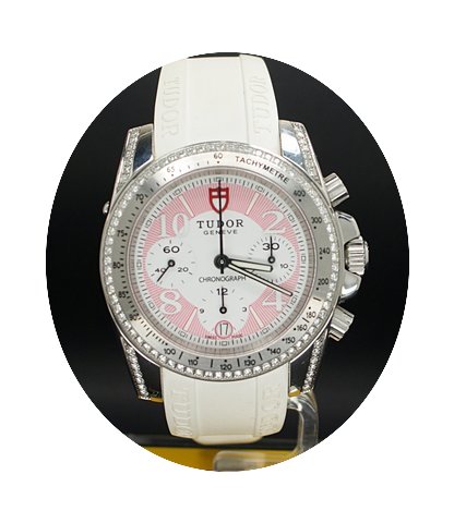 Tudor Lady Chronograph 41 mit Brillantbe...
